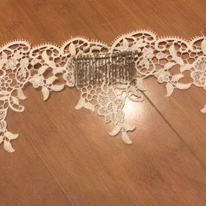 Lace edge Bridal Veil